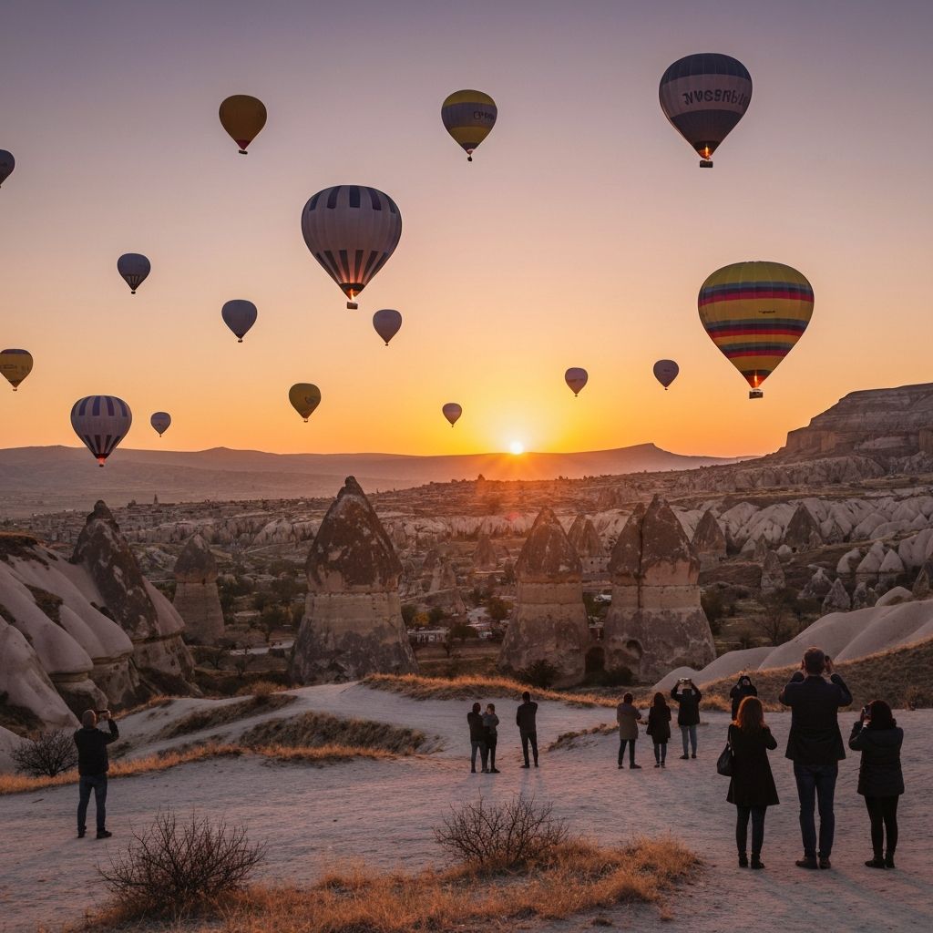 Kapadokya Sıcak Hava Balonları